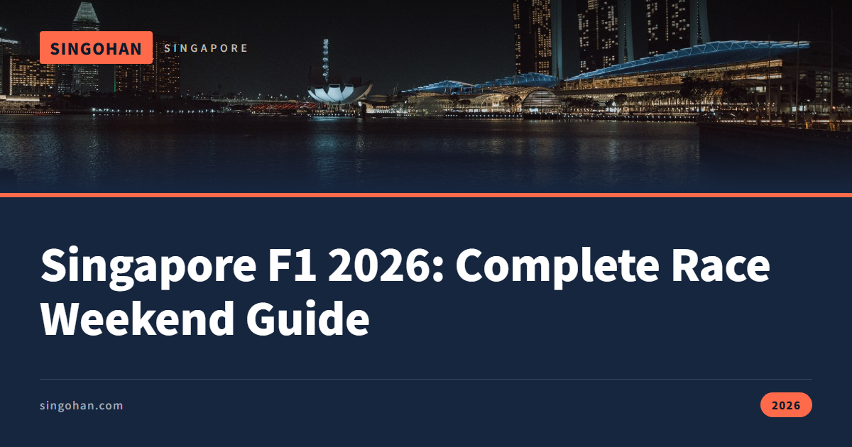 Singapore F1 2026: Complete Race Weekend Guide